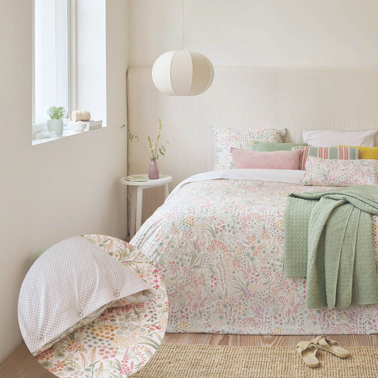 PIP Studio Bettwäsche Lodi Garden , beige