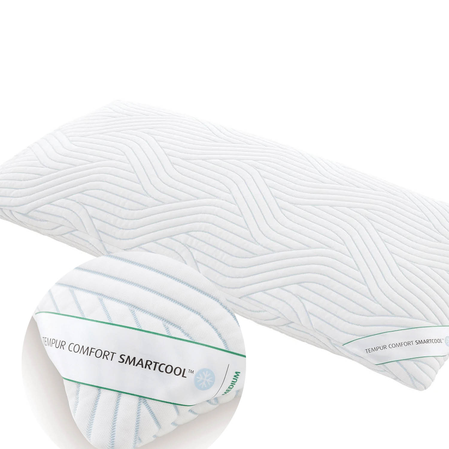 Tempur® Comfort Schlafkissen Medium , weiss