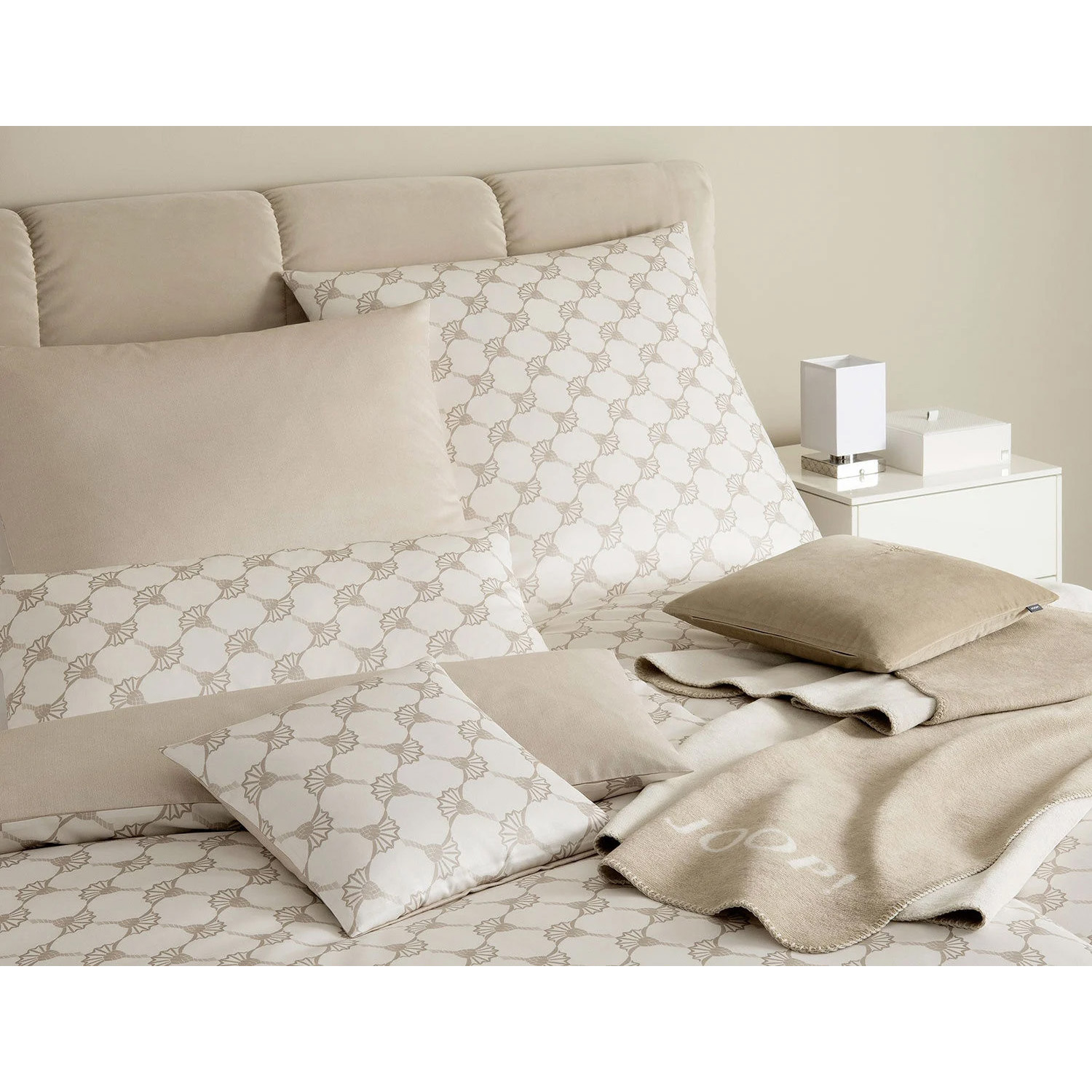 Joop! Satin Bettwäsche Cornflower double